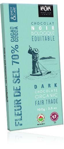 Tablette Noir Fleur de Sel